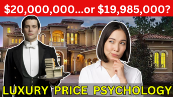 Luxury homes price psychology irvine shady canyon