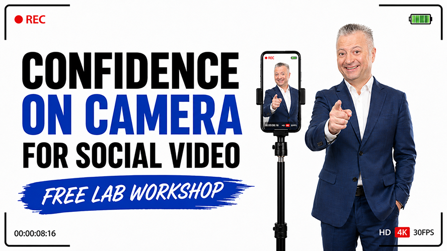 Confidence on Camera for Social Video presentation