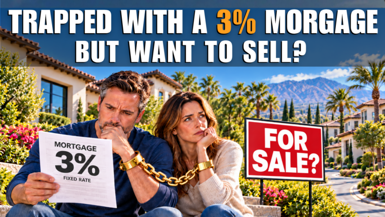Trapped with a 3% Mortgage, but Want to Sell?