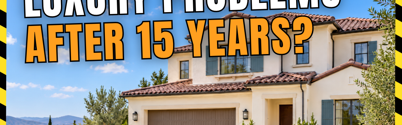 Luxury Home with title Luxury Homes: 15-year Problems?